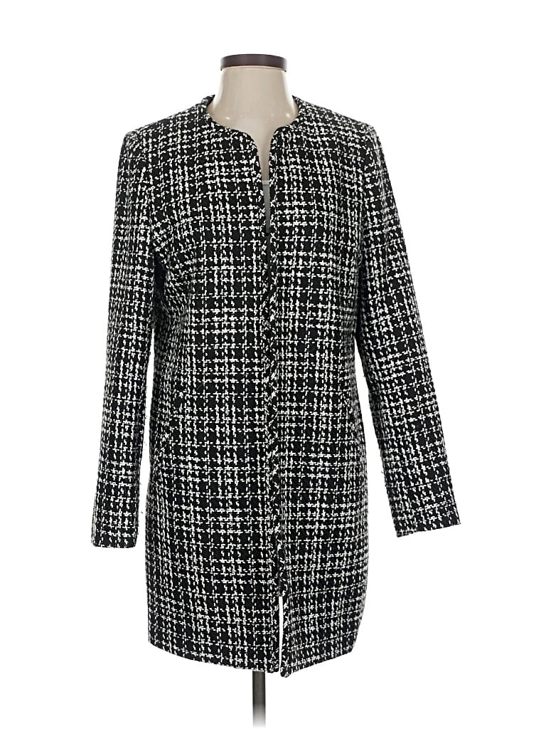 Pre-owned Karl Lagerfeld Coat In Black