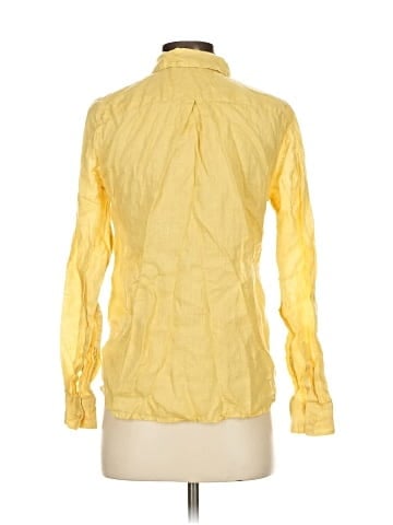 Garnet Hill Long Sleeve Button-Down Shirt (view 2)