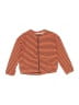 Lularoe Stripes Orange Jacket Size 12 - photo 1