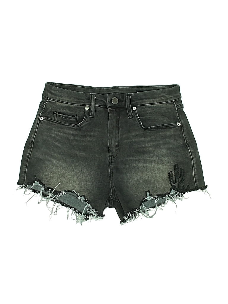 Pre-owned Blanknyc Blank Nyc Denim Shorts In Green