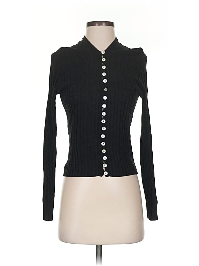 MNG Pre-owned Cardigan Sweater In Black