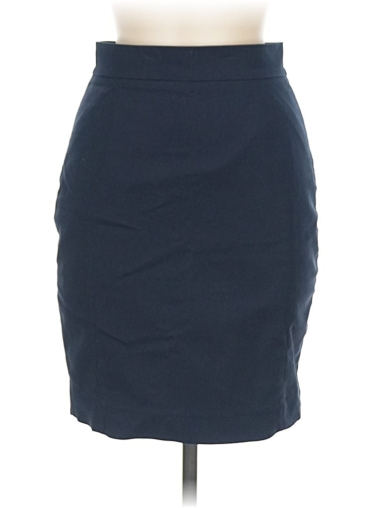 Pre-owned H&m Formal Skirt In Blue