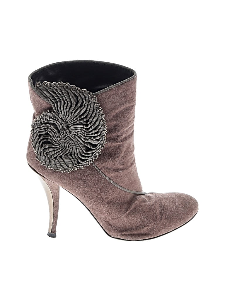 Pre-owned Stella Mccartney Ankle Boots In Brown