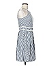 I.N. San Francisco Stripes Blue Casual Dress Size 7 - photo 4