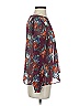 Just Fab 100% Polyester Burgundy Long Sleeve Blouse Size XS - photo 4