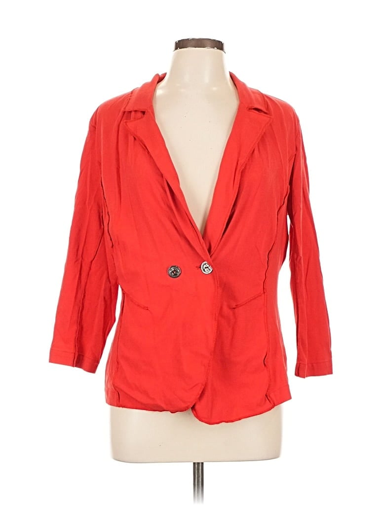 Pre-owned Nic + Zoe Cardigan Sweater In Red