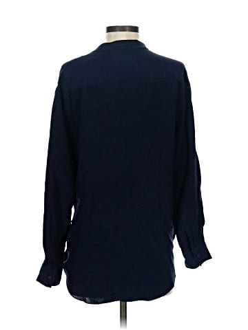 3.1 Phillip Lim Long Sleeve Silk Top (view 2)