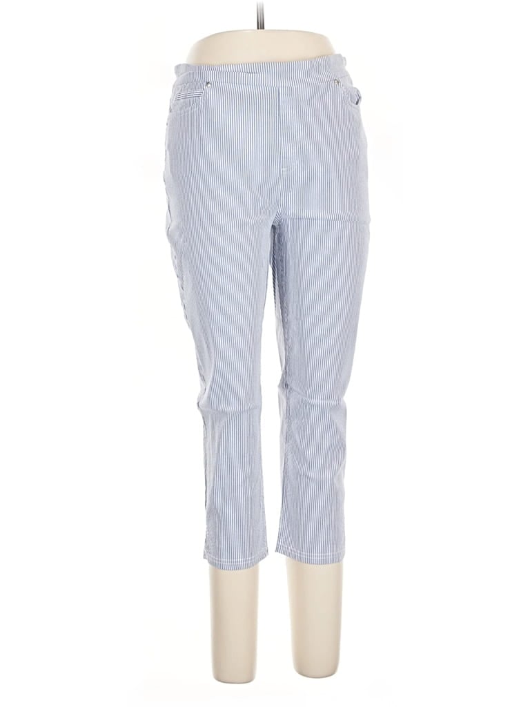 Pre-owned Mario Serrani Casual Pants In Blue