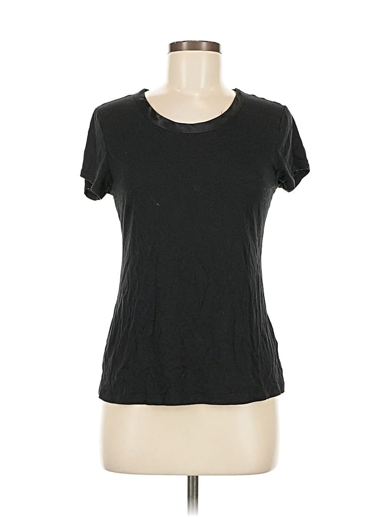 Pre-owned Banana Republic Factory Store Short Sleeve T-shirt In Black