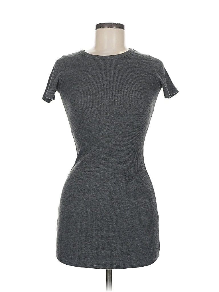 Pre-owned Brandy Melville Casual Dress In Gray