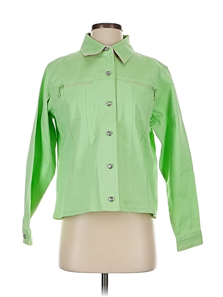Pre-owned Quacker Factory Jacket In Green