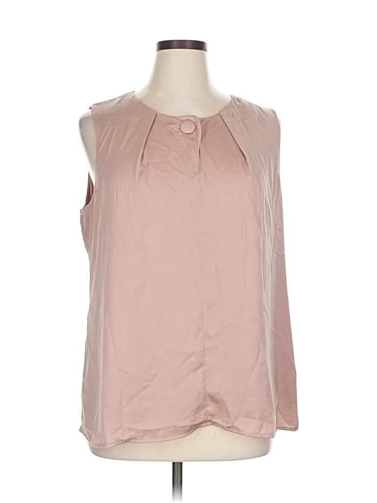 Pre-owned Cabi Sleeveless Blouse In Pink