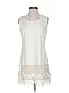 Top Sans Manches En Dentelle Stretch Vert – Marque Kathleen Kirkwood, Taille Large