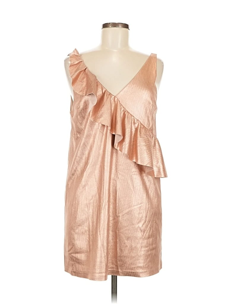 Pre-owned Trafaluc By Zara Cocktail Dress In Gold
