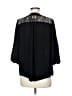 Soho 100% Polyester Black 3/4 Sleeve Blouse Size M - photo 2
