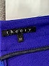Theory Solid Blue Formal Skirt Size 12 - photo 3