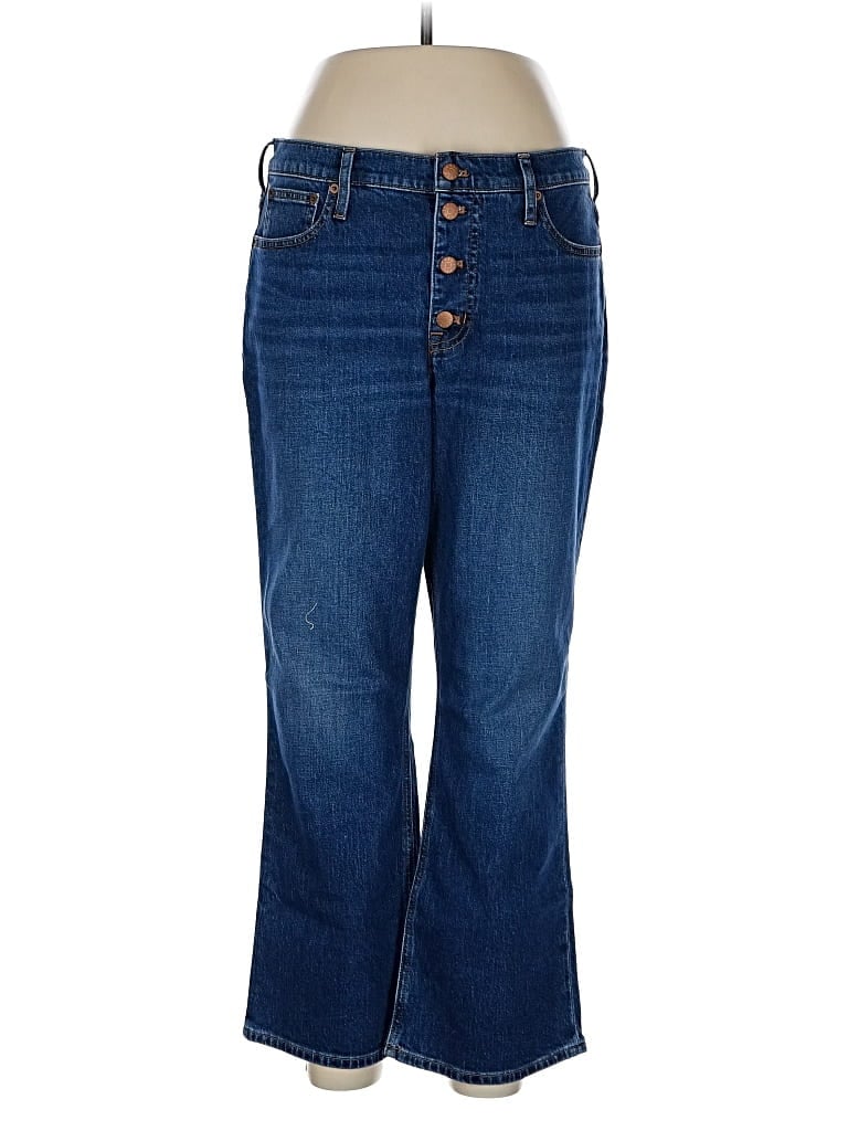 Pre-owned J.crew Factory Store Jeans In Blue