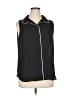 DKNY 100% Polyester Black Sleeveless Blouse Size XL (estimated) - photo 1