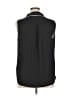 DKNY 100% Polyester Black Sleeveless Blouse Size XL (estimated) - photo 2