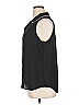 DKNY 100% Polyester Black Sleeveless Blouse Size XL (estimated) - photo 5