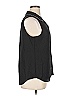 DKNY 100% Polyester Black Sleeveless Blouse Size XL (estimated) - photo 4