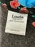 Louche 100% Viscose Black 3/4 Sleeve Blouse Size 4 - photo 8