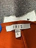 iris Solid Orange Casual Dress Size L - photo 6