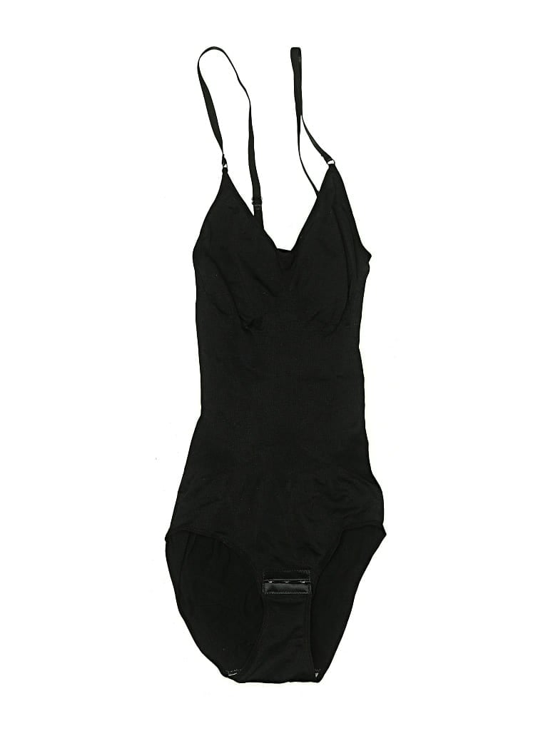 Pre-owned Unbranded Bodysuit In Black
