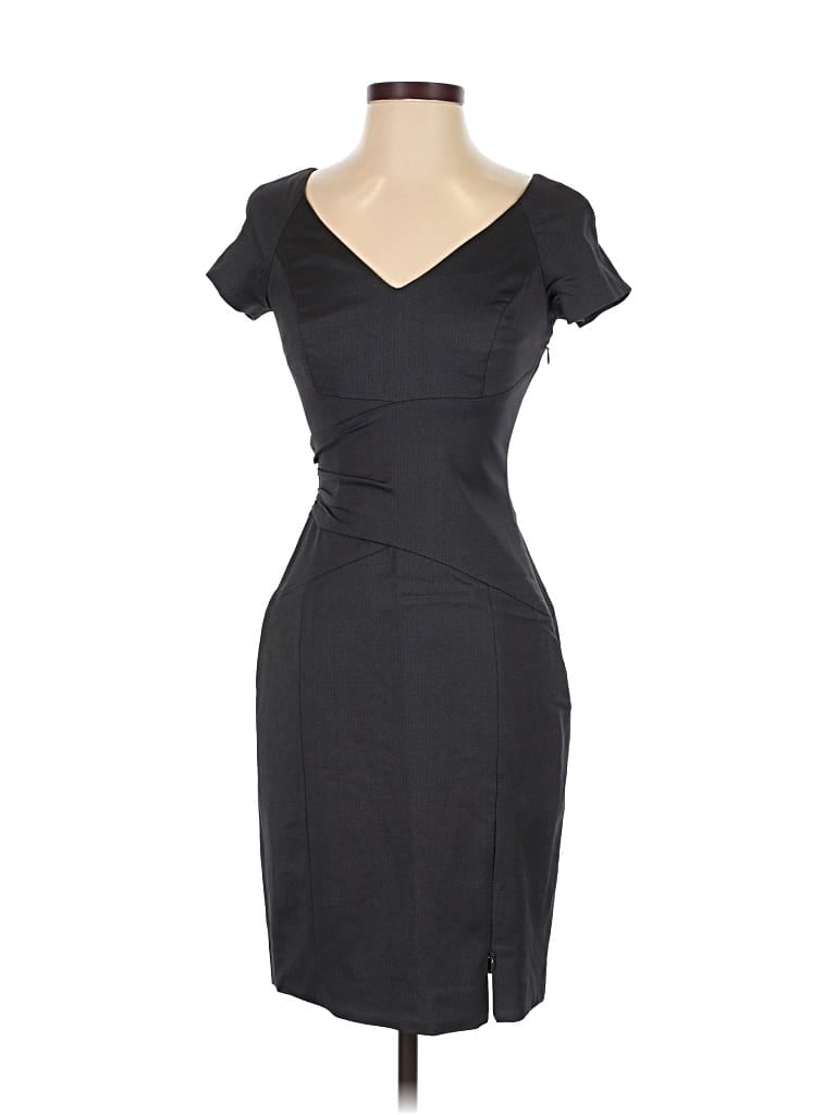 Pre-owned Rachel Zoe Cocktail Dress In Black