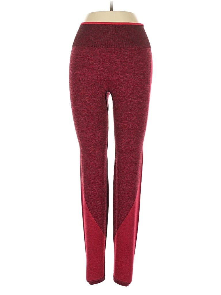 Pre-owned Victoria's Secret Pink Active Pants In Red