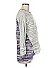 Nic + Zoe Silver Pullover Sweater Size M - photo 4