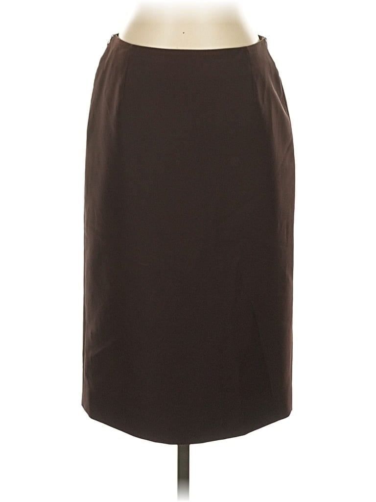 Pre-owned Prada Formal Skirt In Brown