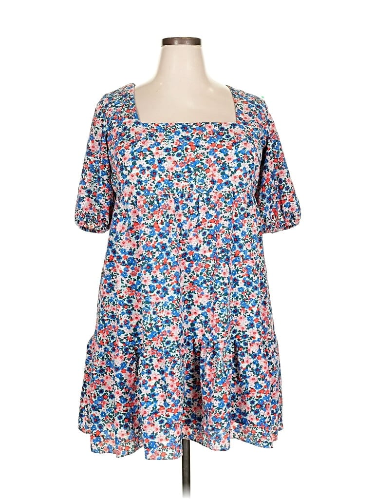 Pre-owned Bcbg Paris Casual Dress In Blue