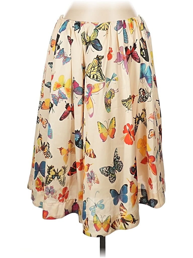 Pre-owned Assorted Brands Casual Skirt In White