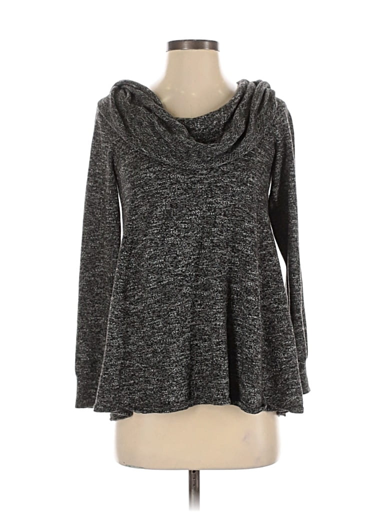 Pre-owned Max Studio Pullover Sweater In Black