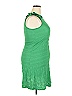 Unbranded Solid Green Cocktail Dress Size M - photo 4