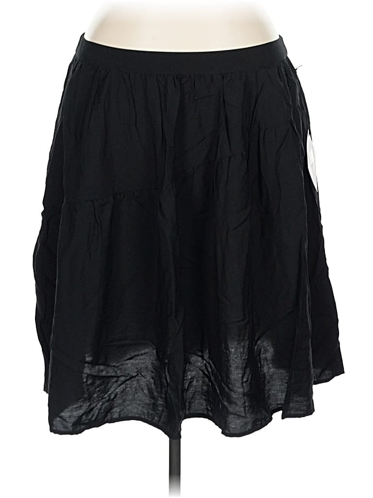 Ava & Viv Casual Skirt In Black