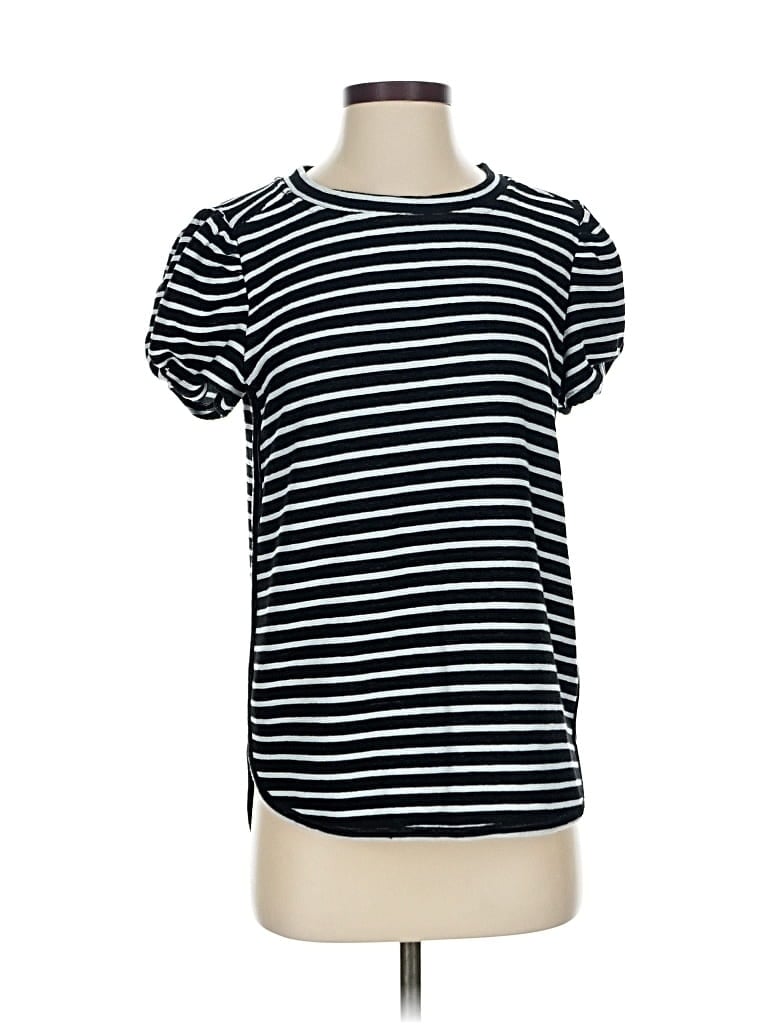 CROWN & IVY Pre-owned Short Sleeve T-shirt In Black