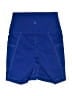 Yogalicious Solid Blue Athletic Shorts Size XS - photo 2