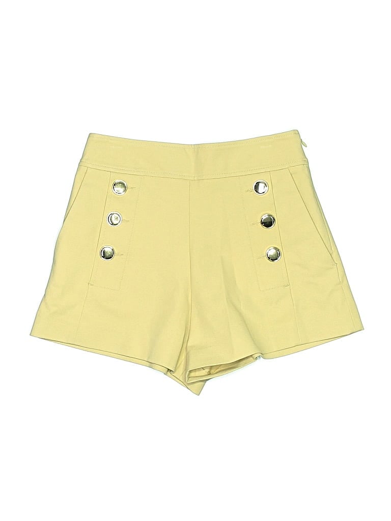 Pre-owned Derek Lam 10 Crosby Shorts In Yellow