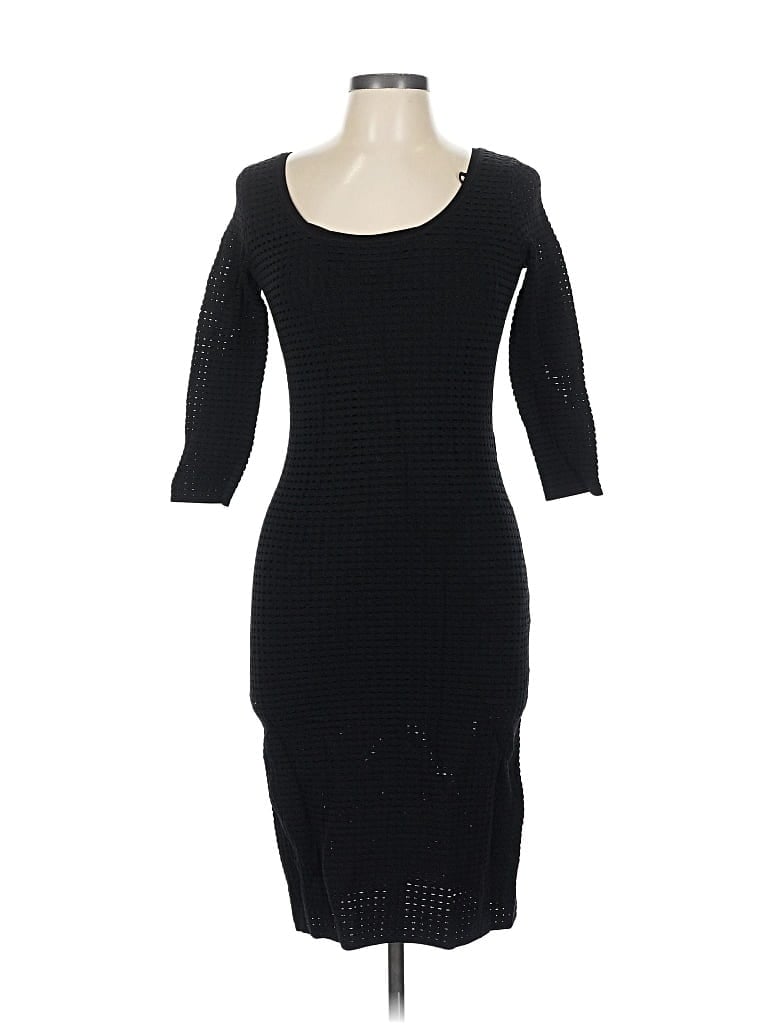 Pre-owned Bebe Cocktail Dress In Black
