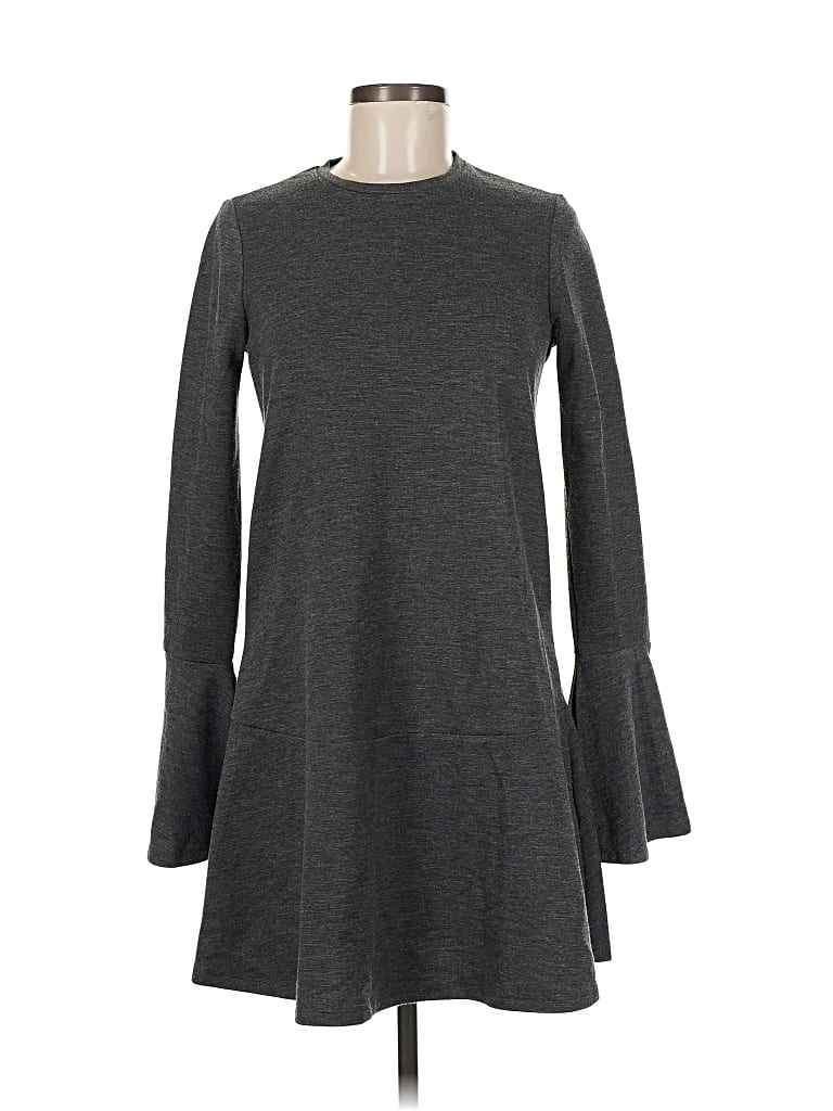 Pre-owned Trafaluc By Zara Casual Dress In Gray