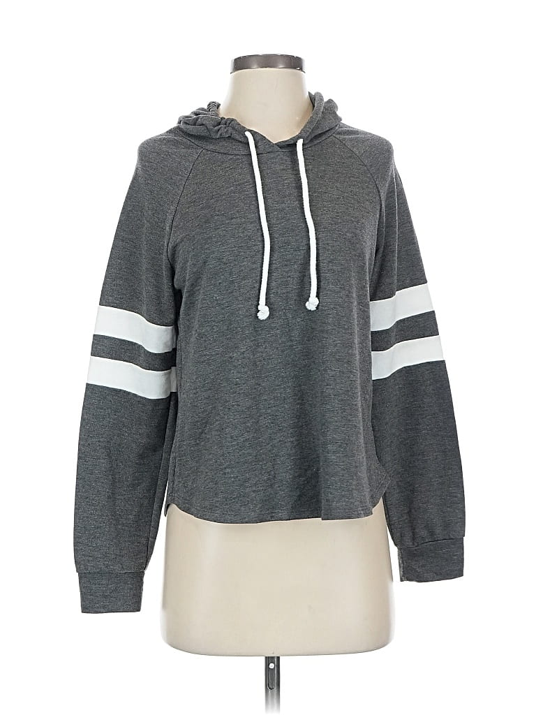 Pre-owned Hippie Chic Sweatshirt In Gray