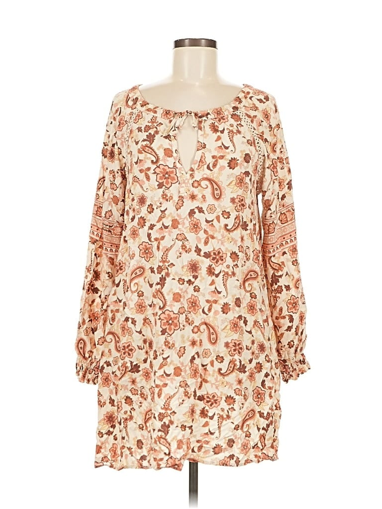 Pre-owned Rip Curl Casual Dress In Brown