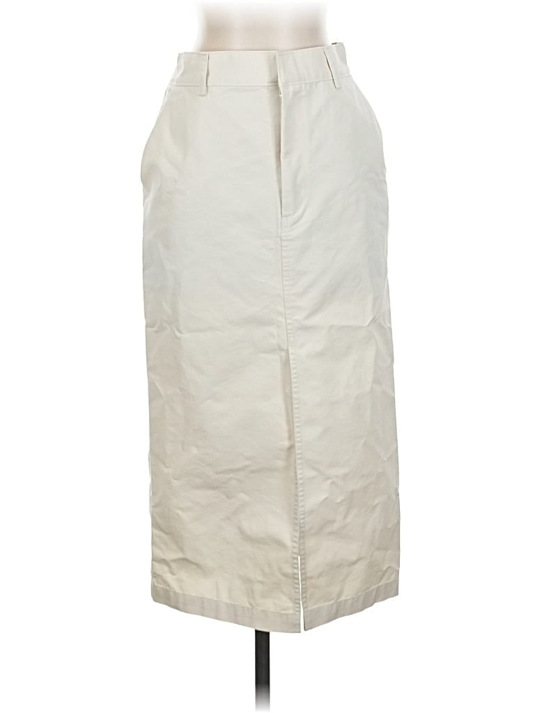 Pre-owned Elodie Formal Skirt In White