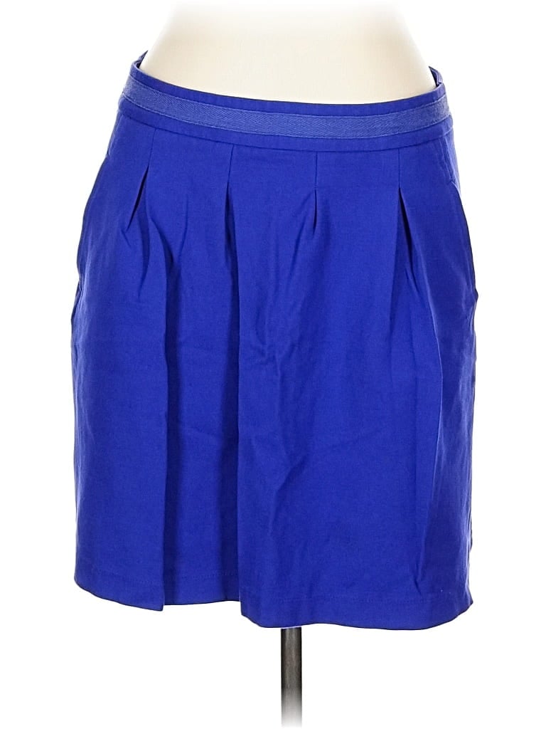 Pre-owned Theory Formal Skirt In Blue
