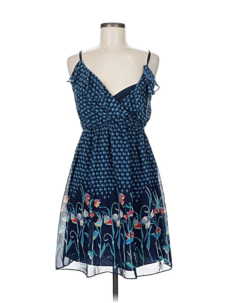 Pre-owned Lauren Conrad Casual Dress In Blue