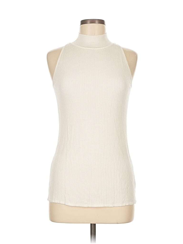 Pre-owned Bailey44 Turtleneck Sweater In White