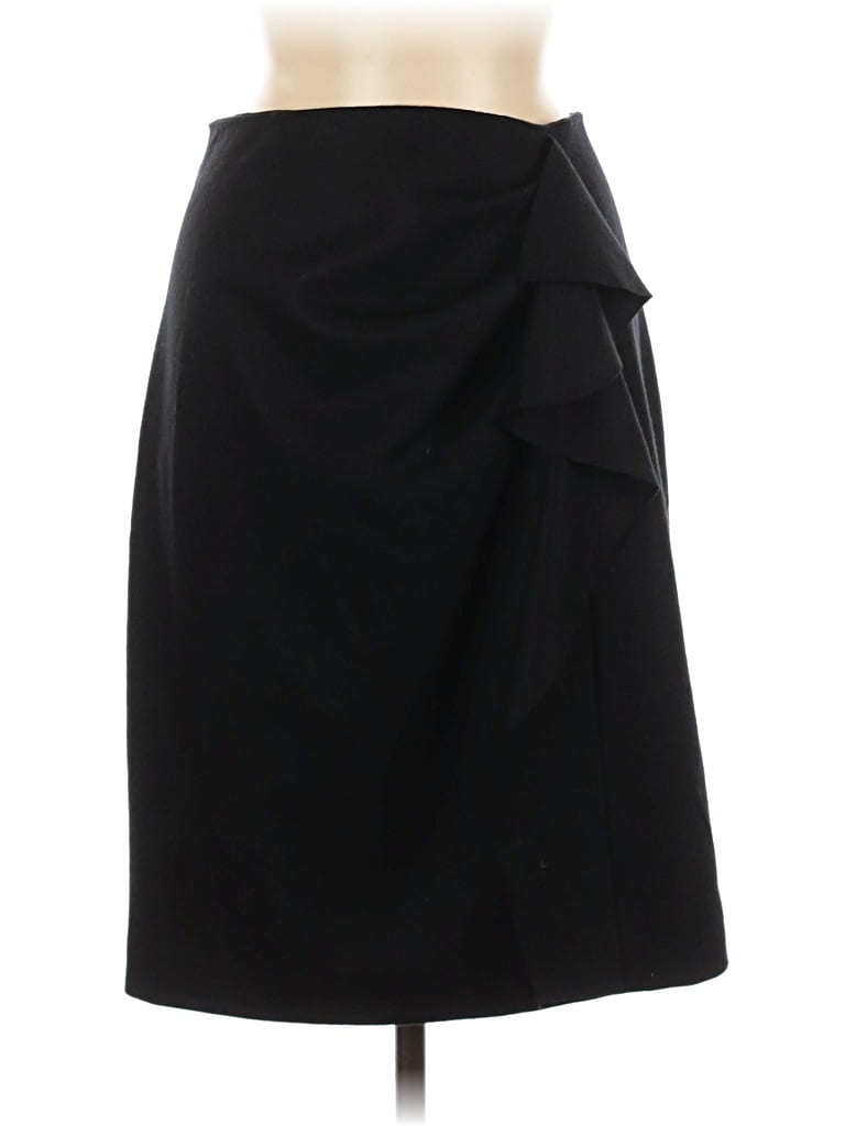 Click to view more detailed imagery on our partner's website Pre-owned Carolina Herrera Wool Skirt In Black