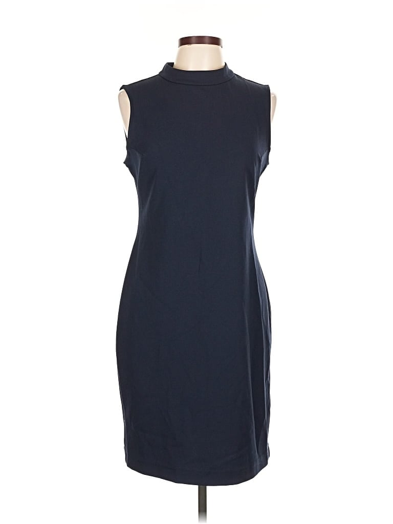 Pre-owned Sharagano Casual Dress In Blue